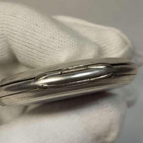 Foto inzerátu Starožitné pánské tříplášťové celostříbrné kapesní hodinky