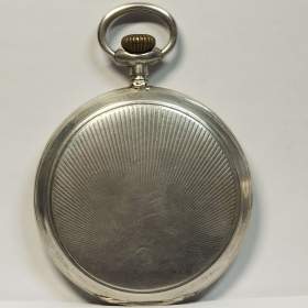 Foto inzerátu Starožitné pánské tříplášťové celostříbrné kapesní hodinky