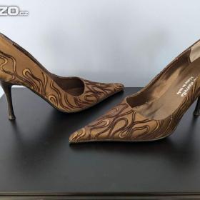 Luxusní designový set lodičky a kabelka (vel. 35) / 19255924