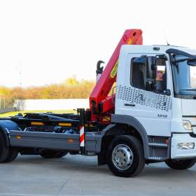 MERCEDES ATEGO 1218 HÁKOVÝ NOSIČ KONTEJNERŮ HYDR. RUKA EU5 / 19255944