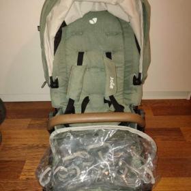 Foto inzerátu Kočárek Joie s kompletním příslušenstvím (korba, autosedačka...)