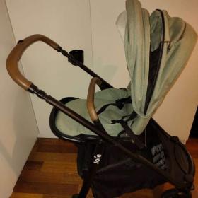 Foto inzerátu Kočárek Joie s kompletním příslušenstvím (korba, autosedačka...)