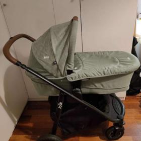 Foto inzerátu Kočárek Joie s kompletním příslušenstvím (korba, autosedačka...)