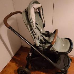 Foto inzerátu Kočárek Joie s kompletním příslušenstvím (korba, autosedačka...)