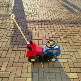 Fotka k inzerátu baby farmer -  dětské vozítko s madlem / 19274130