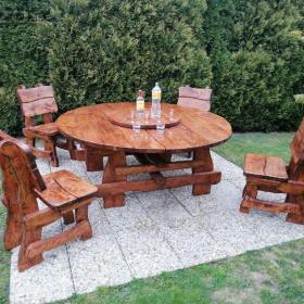 Foto inzerátu Stůl Kulatý z masivu