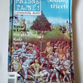 Fotka k inzerátu Přísně tajné 3/2003, Bitva u Lovosic.2003, Pražská vydavatelská společnost  / 17462588