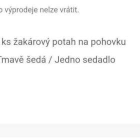 Foto inzerátu Potahy na sedací soupravu 