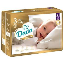 ++ DADA Extra Care pieluchy midi 3 / 40 szt. / 19281117