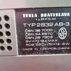 Foto inzerátu PRODÁM HISTORICKÉ RÁDIO TESLA 2832 AB 3 DOMINO 2