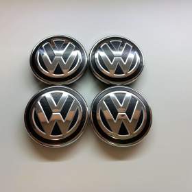 Středové krytky Vw, 56x52mm, Nové logo struktura / 19287805