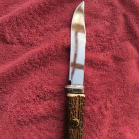 Prodám loveckou kovanou retro dýku STAINLESS, VENADO, MIKOV, CZECH REPUBLIC, / 19289300