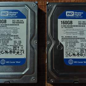 Fotka k inzerátu HDD 160 GB WESTERN DIGITAL / 19459998