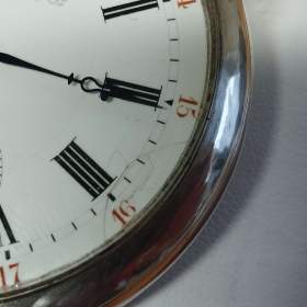 Foto inzerátu Starožitné stříbrné hodinky IWC Schaffhausen s krabičkou, páskem navíc, záruční list.