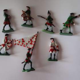 Foto inzerátu cínoví vojáčci ze sbírky -prodej