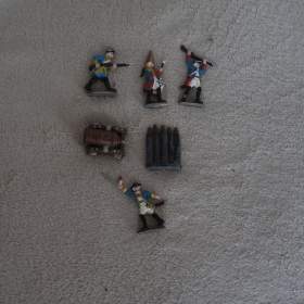 Foto inzerátu Cínové figurky - rytíři .7.letá válka a další vojáčci
