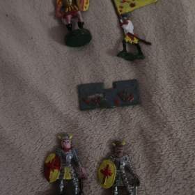 Foto inzerátu Cínové figurky - rytíři .7.letá válka a další vojáčci