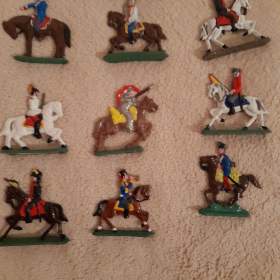 Foto inzerátu Cínové figurky - rytíři .7.letá válka a další vojáčci