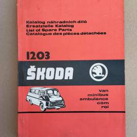 Fotka k inzerátu Katalog náhradních dílu, seznam ND na Škoda 1203 / 13438140