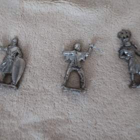 Foto inzerátu Cínové figurky - rytíři .7.letá válka a další vojáčci