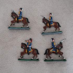 Foto inzerátu Cínové figurky - rytíři .7.letá válka a další vojáčci