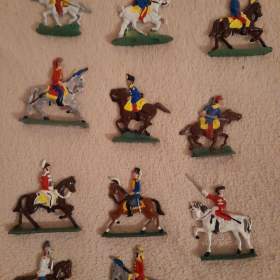 Foto inzerátu Cínové figurky - rytíři .7.letá válka a další vojáčci