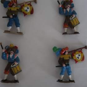 Foto inzerátu Cínové figurky - rytíři .7.letá válka a další vojáčci