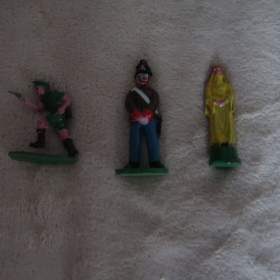 Foto inzerátu Cínové figurky - rytíři .7.letá válka a další vojáčci