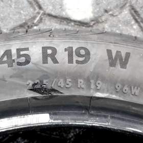 Foto inzerátu 1ks letní zánovní pneu 225/45 R19 Continental-6