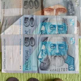 Bankovky a mince SK / 19312664