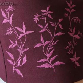 Foto inzerátu Vínová minisukně s výšivkou vel.S