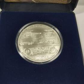 Foto inzerátu 500 Kč - stříbrná mince Tramvaj Tatra T3 - BK + ETUE + CERTIFIKÁT