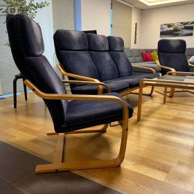 Foto inzerátu Sedací souprava ohýbaného nábytku JECH se stolkem + jídelna