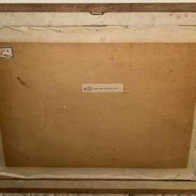 Foto inzerátu ZÁTIŠÍ S KYTICÍ NA STOLE - REPRODUKCE - ŽUFAN BOŘIVOJ