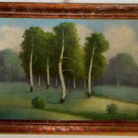 Foto inzerátu BŘÍZY V LETNÍ KRAJINĚ - JIRÁSEK