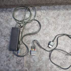 Xbox 360 Originální Microsoft Napájecí Zdroj -  Trafo + kabeláž / 19333394