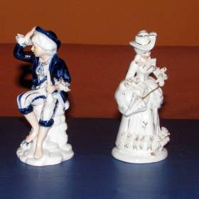 Výborné ceny – krásné porcelánové figurky / 19333424