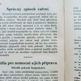 Foto inzerátu Kuchařská knížka jednoduché občanské kuchyně z roku 1929