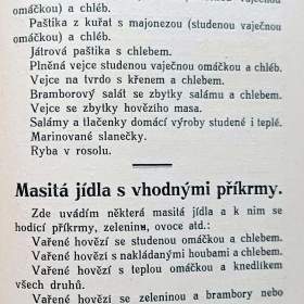 Foto inzerátu Kuchařská knížka jednoduché občanské kuchyně z roku 1929