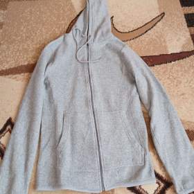 Dámská šeda mikina s kapucí / 19339067