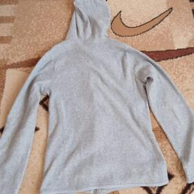 Foto inzerátu Dámská šeda mikina s kapucí 