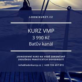Kurz VMP vůdce malého plavidla -  kapitánský průkaz / 19340803