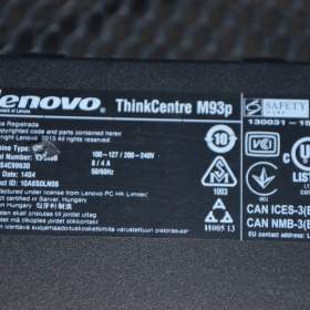 Foto inzerátu Lenovo M93P SFF i5/12GB/500GB