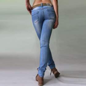 Foto inzerátu Světle modré slim džíny vel.S