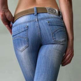 Foto inzerátu Světle modré slim džíny vel.S