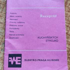 Foto inzerátu Receptář kuchyňských strojků