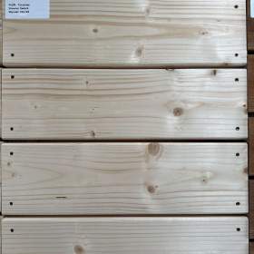 Foto inzerátu Čelo postele ze smrkového okapu 24x146mm