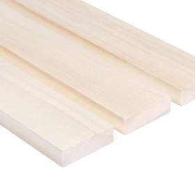 deskové desky dřevo pro saunové lavice ASPEN BÍLÁ ASPEN 28X90mm / 19349816