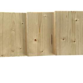 Foto inzerátu Dřevěná fasádní deska ze smrku KL. C 24x146mm Diagonální profil