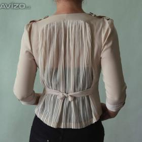 Foto inzerátu Zajímavá halenka s plisovanými zády vel.XS-34